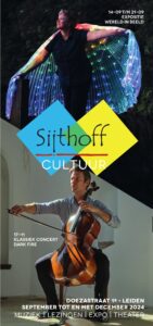 Voorkant folder tweede helft 2024 Sijthoff Cultuur